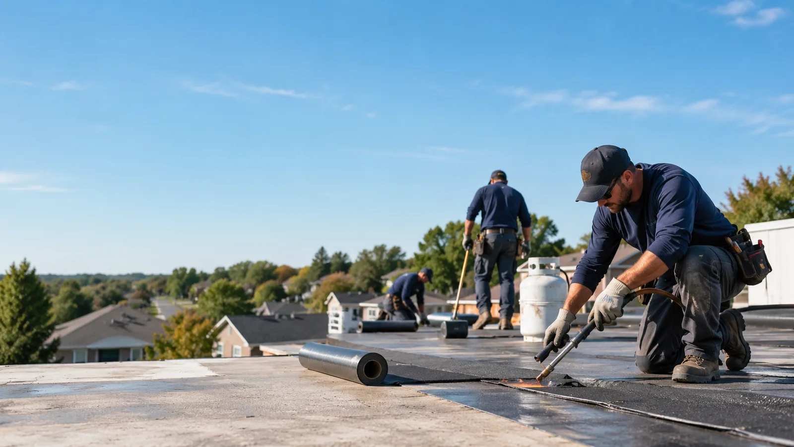 Flat Roof Leak Repair providers in Edmore, MI